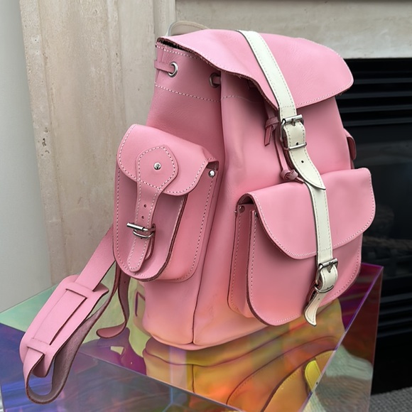 Limited edition Leather Grafea Barbie Style Backpack - Picture 4 of 5